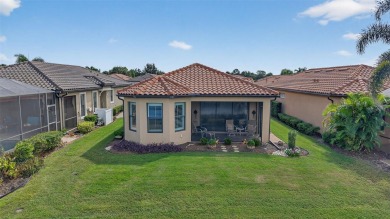 Luxuriously Upgraded Roma Model with Pond Views & Room for a on Esplanade Golf and Country at Lakewood Ranch in Florida - for sale on GolfHomes.com, golf home, golf lot