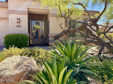 Magnificently remodeled home is located 1.1 miles up the on Sanctuary Golf Course At WestWorld in Arizona - for sale on GolfHomes.com, golf home, golf lot