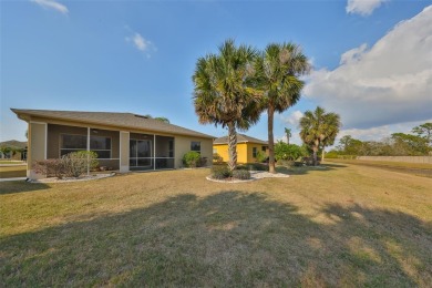 TERRIFIC PRICE IMPROVEMENT FOR THIS CHARMING HOME WITH PRETTY on Sandpiper Golf Club in Florida - for sale on GolfHomes.com, golf home, golf lot