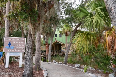 Maybe the most unique lot setting on Fripp Island. Last lot at on Ocean Creek Golf Course in South Carolina - for sale on GolfHomes.com, golf home, golf lot