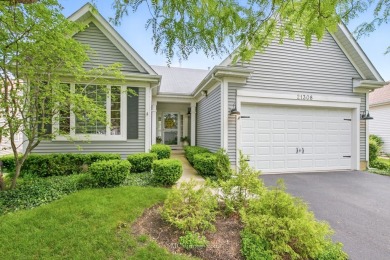 Beautiful, move-in ready RANCH home is nestled on one of the on Carillon Lakes 3 Hole Course in Illinois - for sale on GolfHomes.com, golf home, golf lot