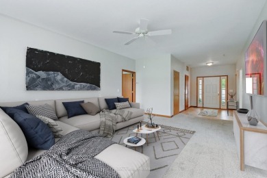 Beautiful, move-in ready RANCH home is nestled on one of the on Carillon Lakes 3 Hole Course in Illinois - for sale on GolfHomes.com, golf home, golf lot