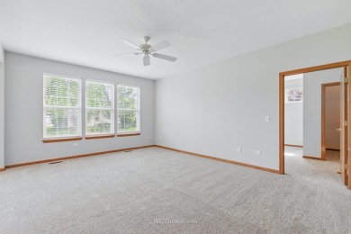 Beautiful, move-in ready RANCH home is nestled on one of the on Carillon Lakes 3 Hole Course in Illinois - for sale on GolfHomes.com, golf home, golf lot