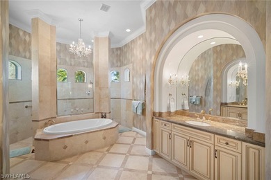 Welcome to an exceptional Lundstrom-built residence in The on The Classics Country Club At Lely Resort in Florida - for sale on GolfHomes.com, golf home, golf lot