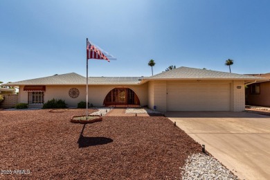 Beautifully maintained single-story home at the head of Sun City on Union Hills Country Club in Arizona - for sale on GolfHomes.com, golf home, golf lot