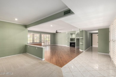 Beautifully maintained single-story home at the head of Sun City on Union Hills Country Club in Arizona - for sale on GolfHomes.com, golf home, golf lot