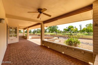 Beautifully maintained single-story home at the head of Sun City on Union Hills Country Club in Arizona - for sale on GolfHomes.com, golf home, golf lot