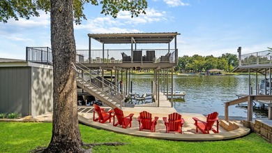 Discover your dream lakefront retreat on the premier stretch of on Packsaddle Country Club in Texas - for sale on GolfHomes.com, golf home, golf lot