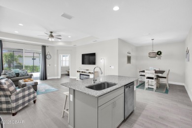 FULLY FURNISHED Caicos Villa with GOLF CART included! Move right on LPGA International Golf Course in Florida - for sale on GolfHomes.com, golf home, golf lot