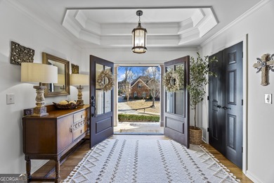 Welcome to this exceptional 4BR/3.5BA home in sought-after on Hamilton Mill Golf Club in Georgia - for sale on GolfHomes.com, golf home, golf lot