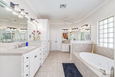 This beautifully updated, open floor plan home sits right on the on Bentwood Country Club in Texas - for sale on GolfHomes.com, golf home, golf lot
