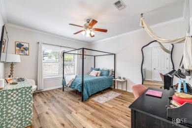 This beautifully updated, open floor plan home sits right on the on Bentwood Country Club in Texas - for sale on GolfHomes.com, golf home, golf lot