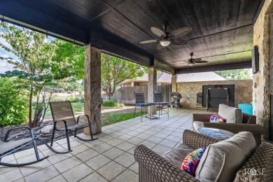This beautifully updated, open floor plan home sits right on the on Bentwood Country Club in Texas - for sale on GolfHomes.com, golf home, golf lot