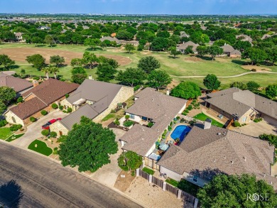 This beautifully updated, open floor plan home sits right on the on Bentwood Country Club in Texas - for sale on GolfHomes.com, golf home, golf lot