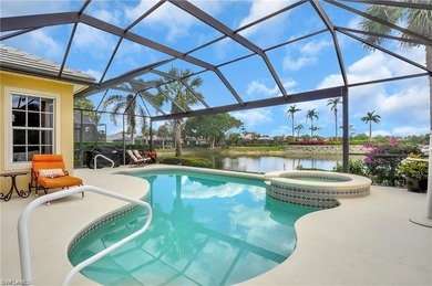 The picture frame pool enclosure is ideal as this home has one on Palmira Golf and Country Club in Florida - for sale on GolfHomes.com, golf home, golf lot