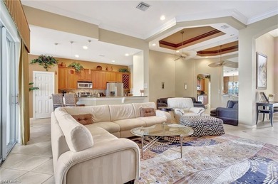 The picture frame pool enclosure is ideal as this home has one on Palmira Golf and Country Club in Florida - for sale on GolfHomes.com, golf home, golf lot