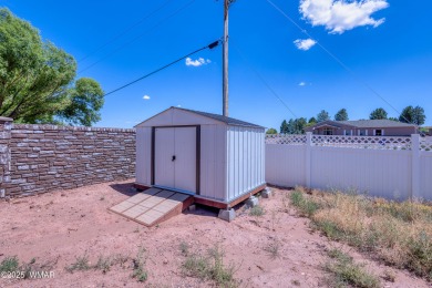 Welcome to this beautifully cared-for 4-bedroom, 2-bathroom home on Snowflake Municipal Golf Course in Arizona - for sale on GolfHomes.com, golf home, golf lot