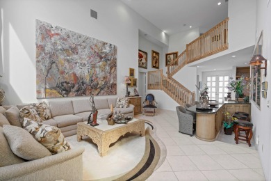 Lovely lakefront four bedroom plus den/office Patio C home with on Frenchmans Creek Country Club in Florida - for sale on GolfHomes.com, golf home, golf lot