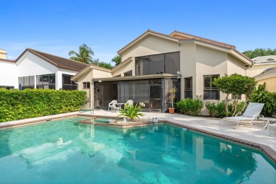 Lovely lakefront four bedroom plus den/office Patio C home with on Frenchmans Creek Country Club in Florida - for sale on GolfHomes.com, golf home, golf lot