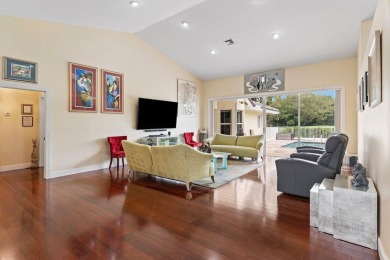 Elegant custom home on a rare oversized lot at the end of the on  in Florida - for sale on GolfHomes.com, golf home, golf lot