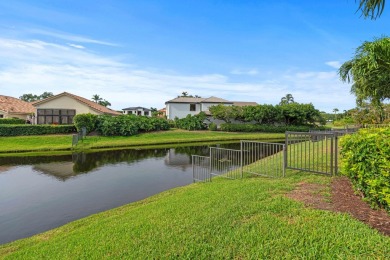 Lovely lakefront four bedroom plus den/office Patio C home with on Frenchmans Creek Country Club in Florida - for sale on GolfHomes.com, golf home, golf lot