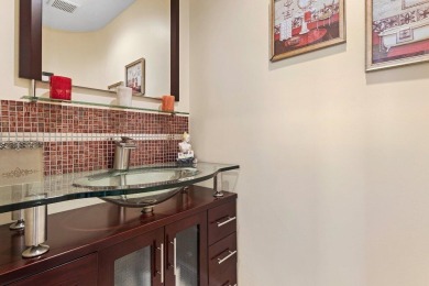 Elegant custom home on a rare oversized lot at the end of the on  in Florida - for sale on GolfHomes.com, golf home, golf lot