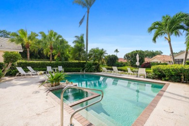 Lovely lakefront four bedroom plus den/office Patio C home with on Frenchmans Creek Country Club in Florida - for sale on GolfHomes.com, golf home, golf lot