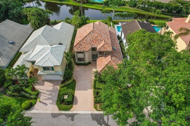 Lovely lakefront four bedroom plus den/office Patio C home with on Frenchmans Creek Country Club in Florida - for sale on GolfHomes.com, golf home, golf lot