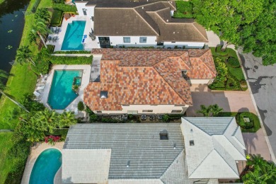 Lovely lakefront four bedroom plus den/office Patio C home with on Frenchmans Creek Country Club in Florida - for sale on GolfHomes.com, golf home, golf lot