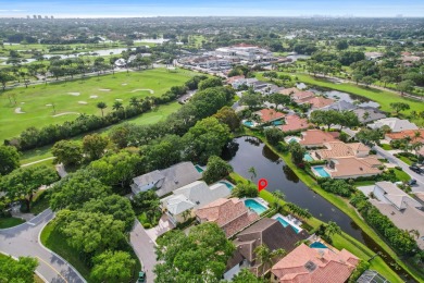 Lovely lakefront four bedroom plus den/office Patio C home with on Frenchmans Creek Country Club in Florida - for sale on GolfHomes.com, golf home, golf lot