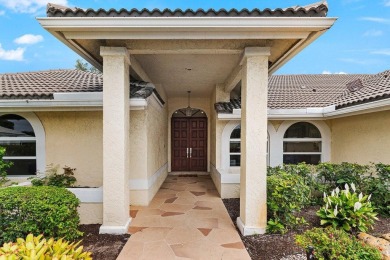 Elegant custom home on a rare oversized lot at the end of the on  in Florida - for sale on GolfHomes.com, golf home, golf lot