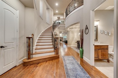 This stunning Traditional French-style Twin Oaks home in Las on Four Seasons Resort and Club in Texas - for sale on GolfHomes.com, golf home, golf lot