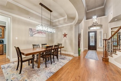 This stunning Traditional French-style Twin Oaks home in Las on Four Seasons Resort and Club in Texas - for sale on GolfHomes.com, golf home, golf lot
