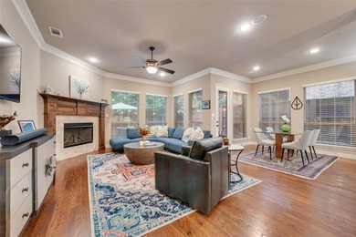 This stunning Traditional French-style Twin Oaks home in Las on Four Seasons Resort and Club in Texas - for sale on GolfHomes.com, golf home, golf lot