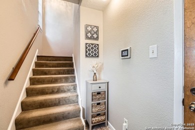Pull into your 2-CAR GARAGE, enter into your INTERIOR staircase on Northern Hills Golf Club in Texas - for sale on GolfHomes.com, golf home, golf lot