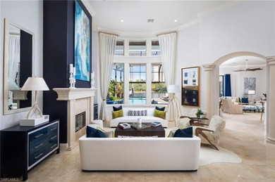 Stunning newly renovated and reimagined waterfront estate home on The Colony Golf and Country Club in Florida - for sale on GolfHomes.com, golf home, golf lot