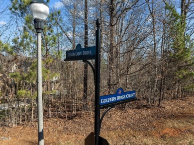 SELECT YOUR BUILDER & YOUR TIMELINE! BEAUTIFUL .5 ACRE LOT on The Preserve At Jordan Lake Golf Club in North Carolina - for sale on GolfHomes.com, golf home, golf lot
