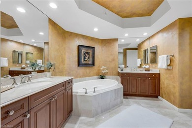 This exquisite residence boasts breathtaking views of the golf on The Colony Golf and Country Club in Florida - for sale on GolfHomes.com, golf home, golf lot