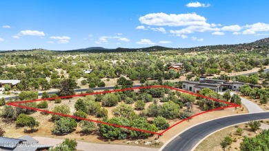 Beautiful level, easy build lot in the coveted Talking Rock on Talking Rock Golf Club in Arizona - for sale on GolfHomes.com, golf home, golf lot