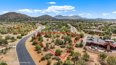 Beautiful level, easy build lot in the coveted Talking Rock on Talking Rock Golf Club in Arizona - for sale on GolfHomes.com, golf home, golf lot