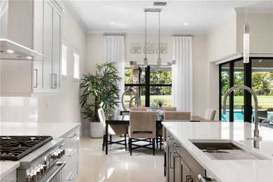 A true showpiece of modern luxury, this one of a kind Pinnacle on Calusa Pines Golf Club in Florida - for sale on GolfHomes.com, golf home, golf lot