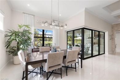 A true showpiece of modern luxury, this one of a kind Pinnacle on Calusa Pines Golf Club in Florida - for sale on GolfHomes.com, golf home, golf lot