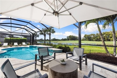 A true showpiece of modern luxury, this one of a kind Pinnacle on Calusa Pines Golf Club in Florida - for sale on GolfHomes.com, golf home, golf lot