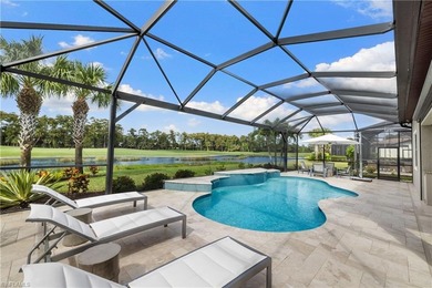 A true showpiece of modern luxury, this one of a kind Pinnacle on Calusa Pines Golf Club in Florida - for sale on GolfHomes.com, golf home, golf lot