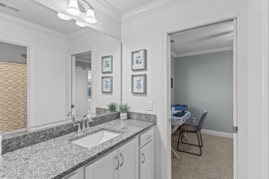 Welcome to resort-style living in this beautifully upgraded on Cape Fear National At Brunswick Forest in North Carolina - for sale on GolfHomes.com, golf home, golf lot