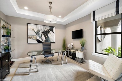 A true showpiece of modern luxury, this one of a kind Pinnacle on Calusa Pines Golf Club in Florida - for sale on GolfHomes.com, golf home, golf lot