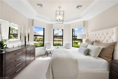 A true showpiece of modern luxury, this one of a kind Pinnacle on Calusa Pines Golf Club in Florida - for sale on GolfHomes.com, golf home, golf lot