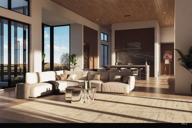 Set on 1.8 private acres, this to-be-built estate commands a on Shadow Valley Golf Course in Idaho - for sale on GolfHomes.com, golf home, golf lot