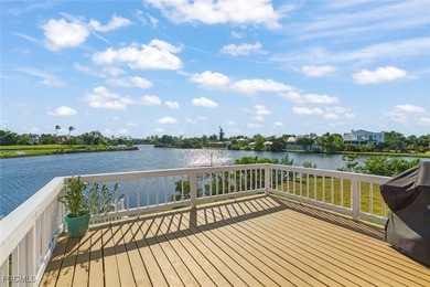 Panoramic lake and golf course views from this elegant island on The Dunes Golf and Tennis Club in Florida - for sale on GolfHomes.com, golf home, golf lot