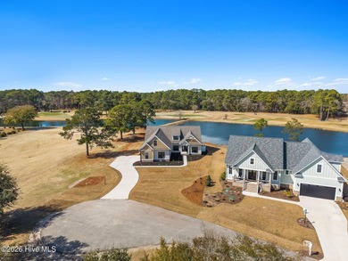 Golf and pond front new construction home is move-in ready in on Lockwood Folly Country Club in North Carolina - for sale on GolfHomes.com, golf home, golf lot
